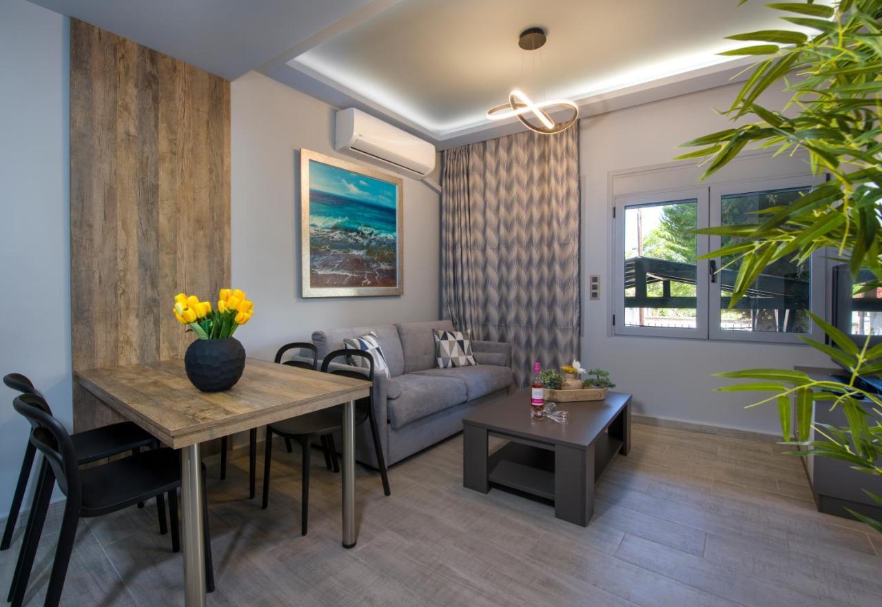 Rena'S Luxury Apartment With Free Private Parking 干尼亞 外观 照片